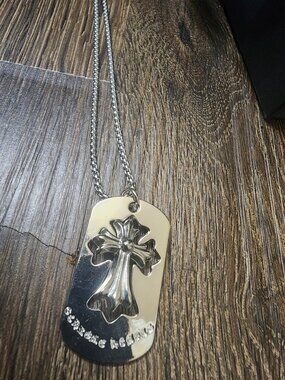 BRAND NEW CHROME NECKLACE SAME DAY SHIPPING